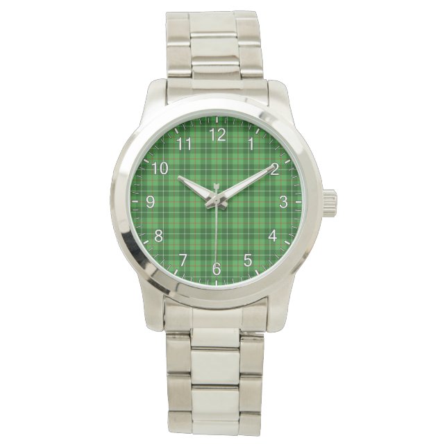 Reloj De Pulsera Clan clásico de la época Boyle Tartan Plaid Gift (Anverso)