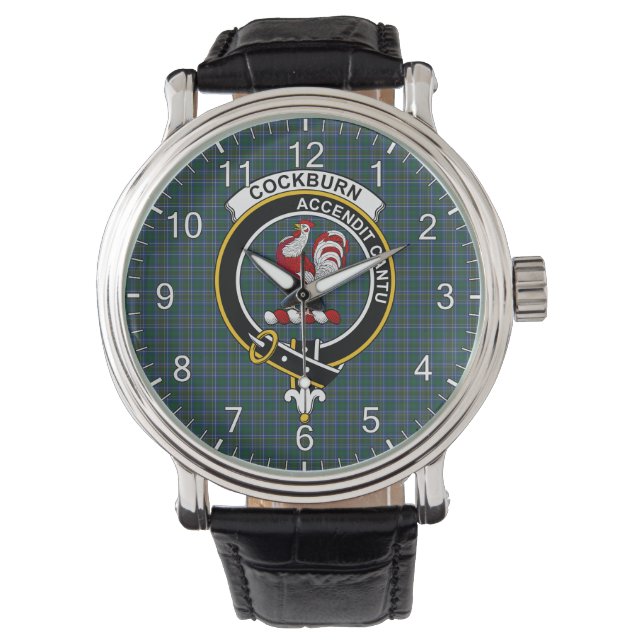 Reloj De Pulsera Clan clásico de la época Cockburn (Anverso)