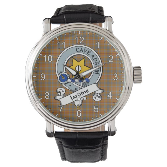 Reloj De Pulsera Clan clásico de la época de la caza de la Jardine  (Anverso)