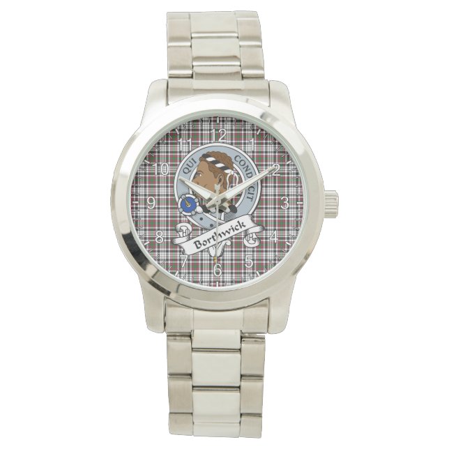 Reloj De Pulsera Clan clásico de la época de los tigres Borthwick B (Anverso)