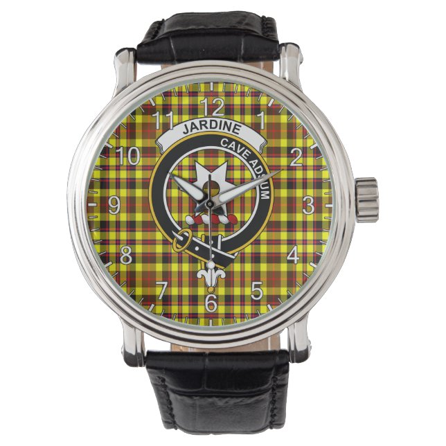 Reloj De Pulsera Clan clásico de la época del tiempo Jardine Insign (Anverso)