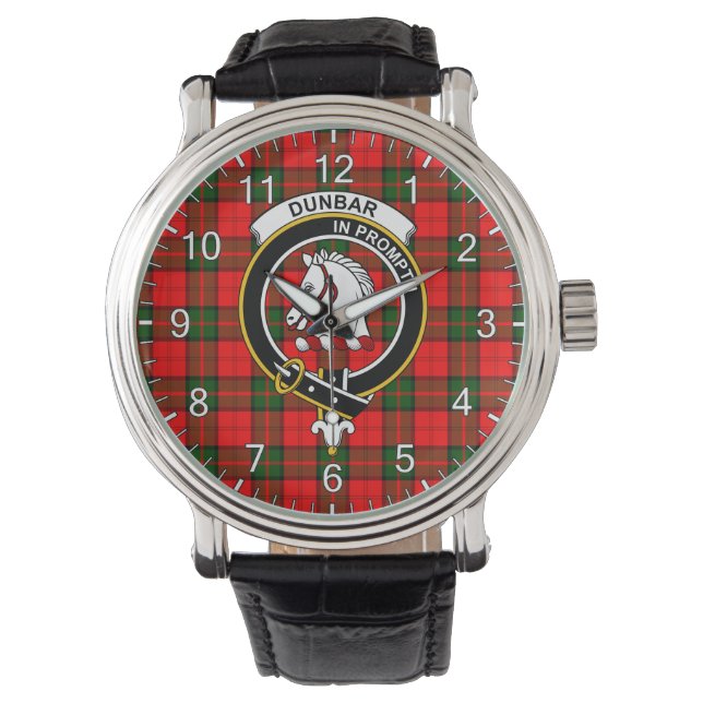 Reloj De Pulsera Clan clásico de la época, Dunbar, moderno distinti (Anverso)