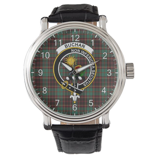 Reloj De Pulsera Clan clásico de la época inmadura Buchan antigua i (Anverso)