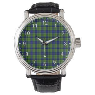 Reloj De Pulsera Clan clásico de la eternidad Dixon Tartan Plaid Gi