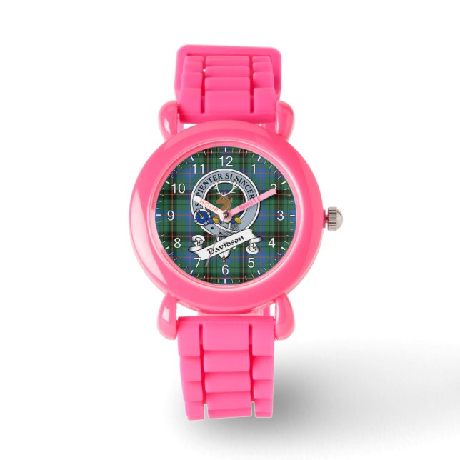 Reloj De Pulsera Clan clásico de los años sin tiempo Davidson antig (Anverso)