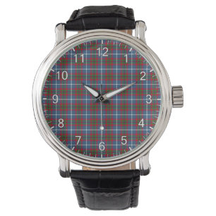 Reloj De Pulsera Clan clásico de tiempo libre Dalmahoy Tartan Plaid