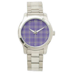 Reloj De Pulsera Clan Clásico De Tiempos Alardice Plaid Tartan