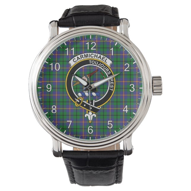 Reloj De Pulsera Clan Clásico De Tiempos Inmediatos Carmichael Tart (Anverso)