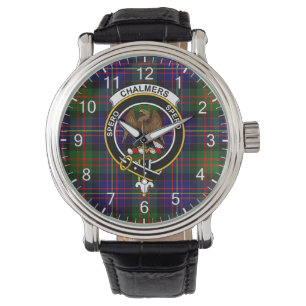 Reloj De Pulsera Clan Clásico De Tiempos Inmediatos Chalmers Tartan