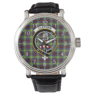 Reloj De Pulsera Clan Clásico De Tiempos Inmediatos Clephane Tartan