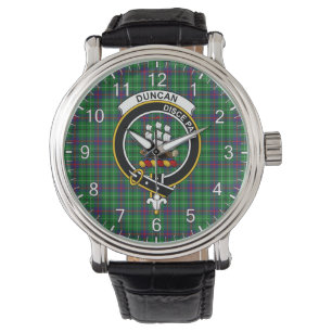 Reloj De Pulsera Clan Clásico De Tiempos Inmediatos Duncan Tartan