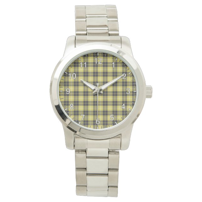 Reloj De Pulsera Clan clásico incansable Barclay Vestido Tartán mod (Anverso)