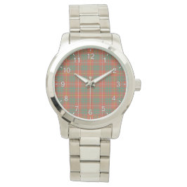 Reloj De Pulsera Clan clásico inmaduro Bruce Ancient Tartan Plaid