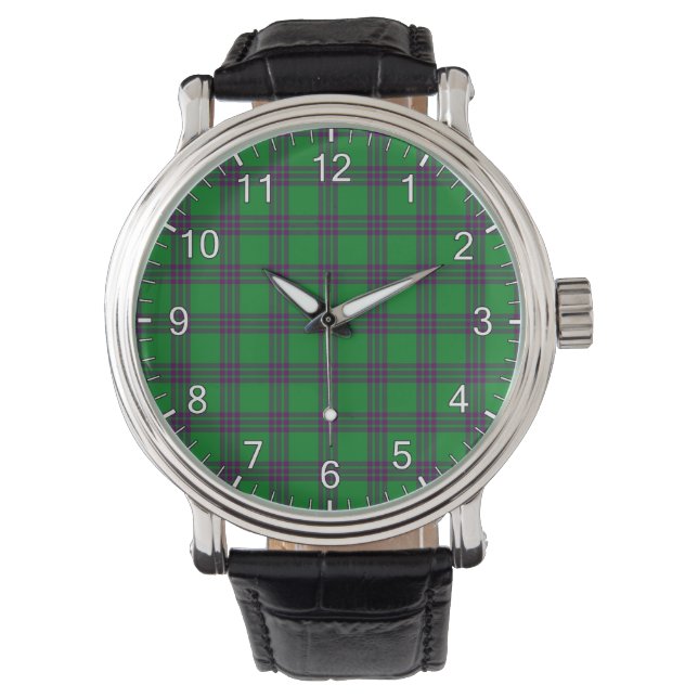 Reloj De Pulsera Clan Clásico Intemporáneo Caza de Elphinstone Tart (Anverso)