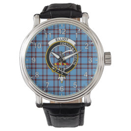 Reloj De Pulsera Clan Clásico Timeless Elliot Antiguo Insignia Tart