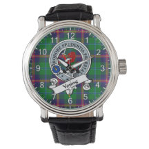 Clan Clásico Timeless Young Badge Tartan Watch