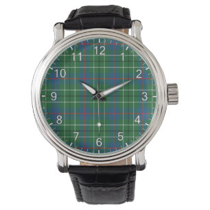 Reloj De Pulsera Clan clásico y eterno Duncan Antiguo Tartán Plaid