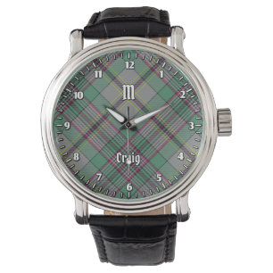 Reloj De Pulsera Clan Craig Tartan