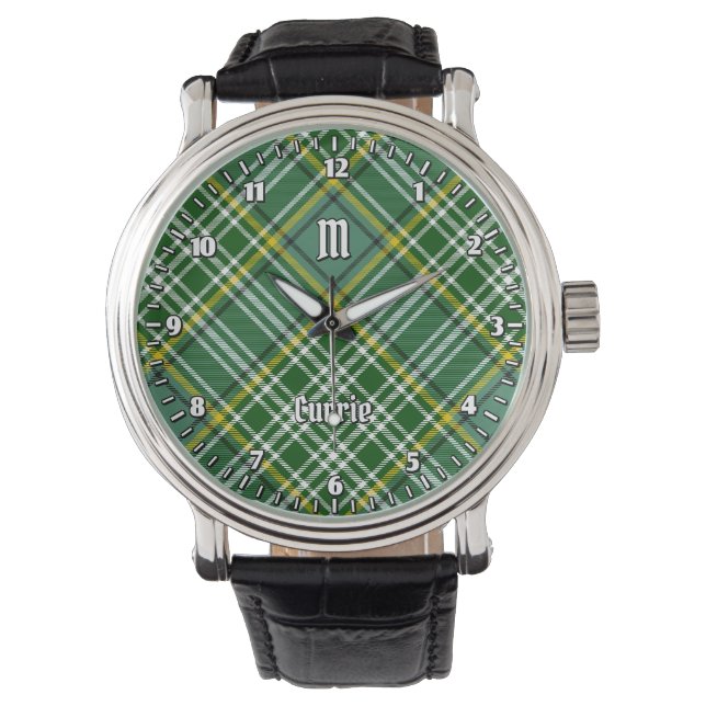 Reloj De Pulsera Clan Currie Tartan (Anverso)
