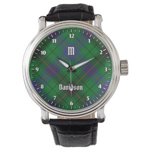 Reloj De Pulsera Clan Davidson Tartan