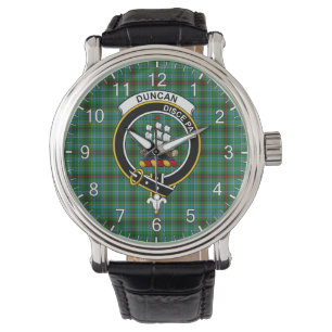 Reloj De Pulsera Clan Duncan del Clan Timeless de Sketraw Tartan Ba