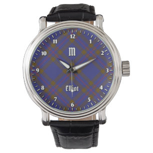 Reloj De Pulsera Clan Elliot Modern Tartan Watch