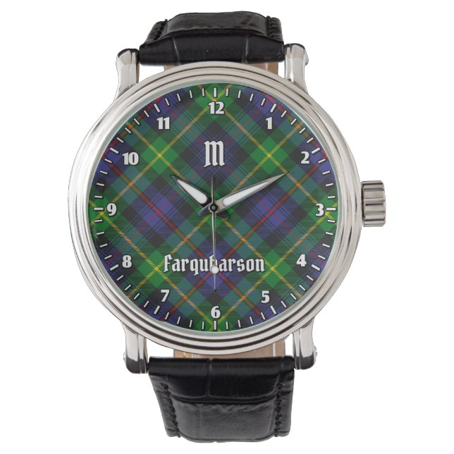Reloj De Pulsera Clan Farquharson Tartan Watch (Anverso)