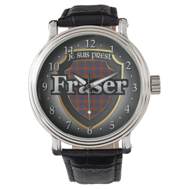 Reloj De Pulsera Clan Fraser de Lovat Scotland Celebration Watch (Anverso)