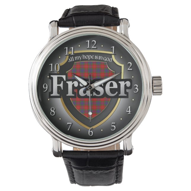 Reloj De Pulsera Clan Fraser Scotland Celebration Watch (Anverso)