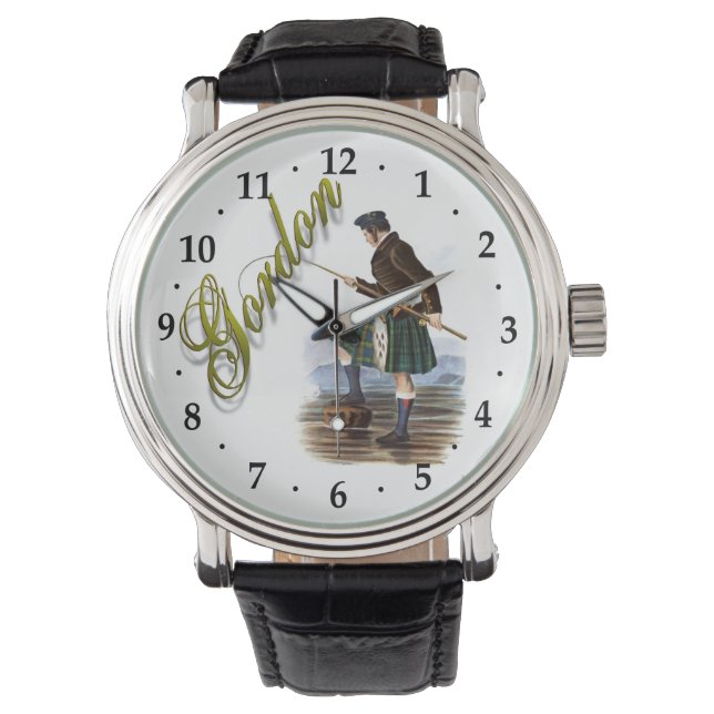 Reloj De Pulsera Clan Gordon Scottish Dream Watch (Anverso)