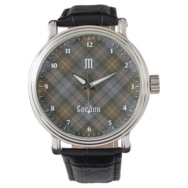Reloj De Pulsera Clan Gordon Weathered Tartan Watch (Anverso)