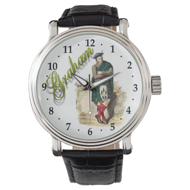 Reloj De Pulsera Clan Graham Scottish Dream Watch (Anverso)