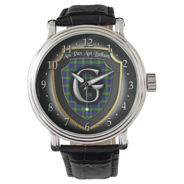 Reloj De Pulsera Clan Gunn Scotland Celebration Watch (Anverso)