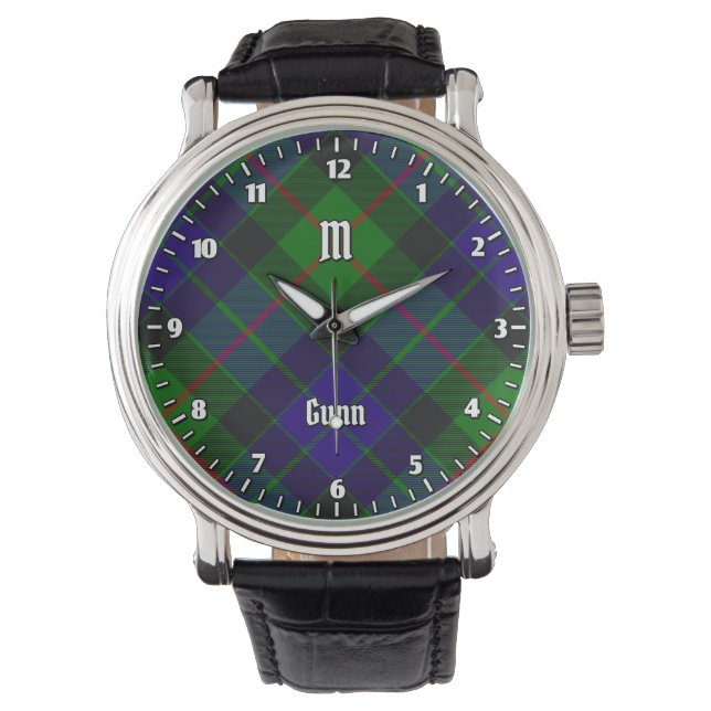 Reloj De Pulsera Clan Gunn Tartan Watch (Anverso)