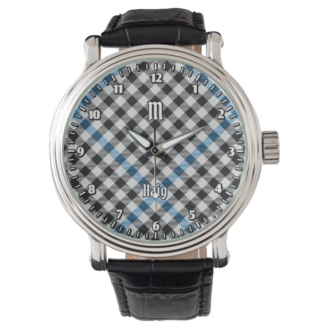 Reloj De Pulsera Clan Haig Check Tartan (Anverso)