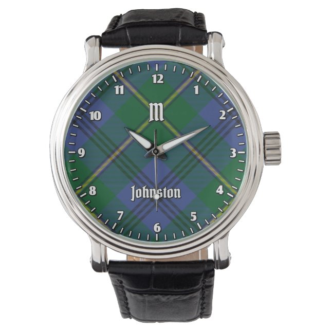 Reloj De Pulsera Clan Johnston Tartan Watch (Anverso)