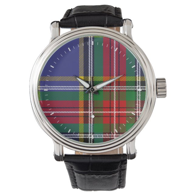Reloj De Pulsera Clan MacBeth Tartan (Anverso)
