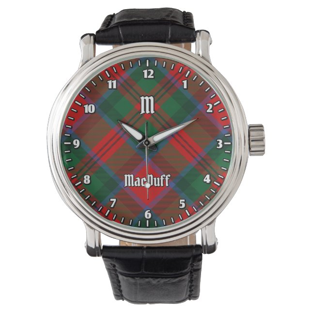 Reloj De Pulsera Clan MacDuff Tartan (Anverso)