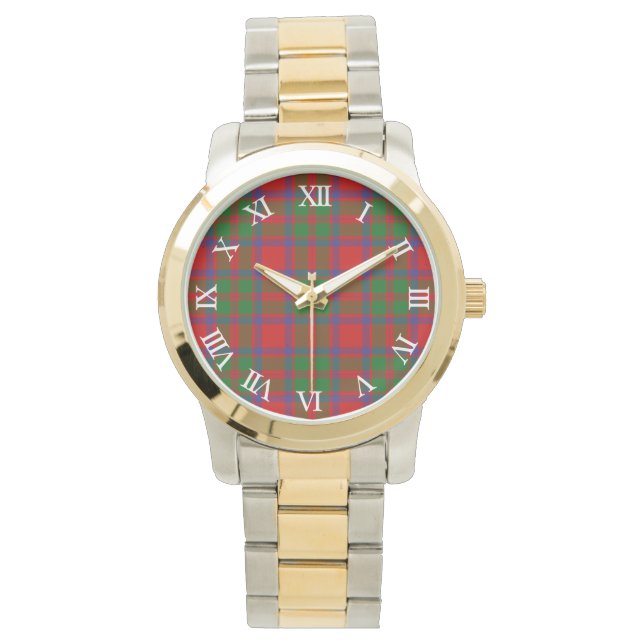 Reloj De Pulsera Clan MacIntosh Tartan (Anverso)