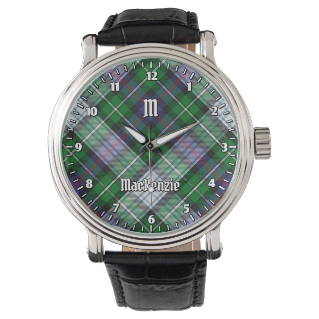 Reloj De Pulsera Clan MacKenzie Vestir Tartan Watch (Anverso)