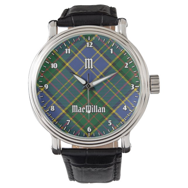 Reloj De Pulsera Clan MacMillan Hunting Tartán (Anverso)