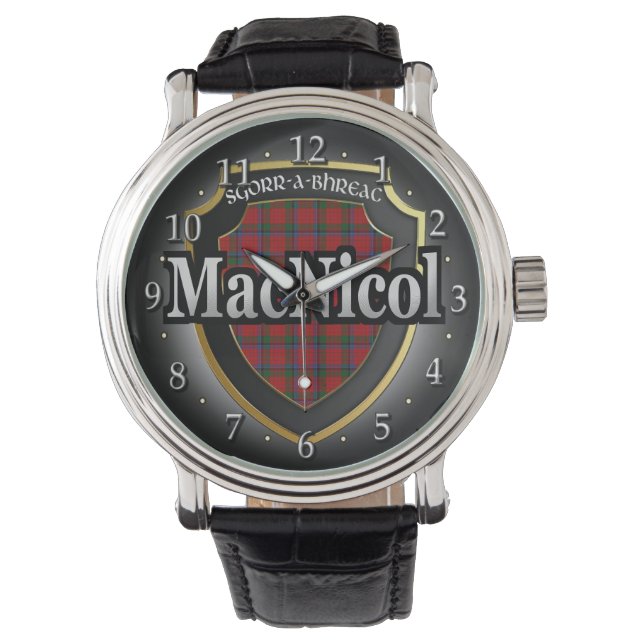 Reloj De Pulsera Clan MacNicol Scotland Celebration Watch (Anverso)