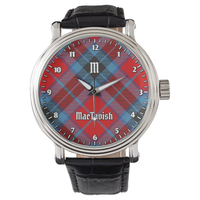 Reloj De Pulsera Clan MacTavish Tartan (Anverso)