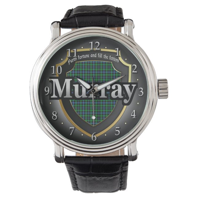 Reloj De Pulsera Clan Murray Scotland Celebration Watch (Anverso)
