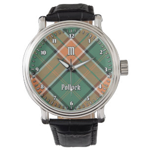 Reloj De Pulsera Clan Pollock Tartan Watch