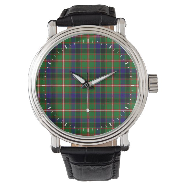 Reloj De Pulsera Clan Reid Tartan (Anverso)