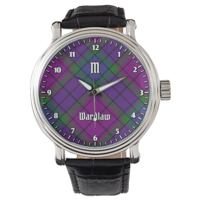 Reloj De Pulsera Clan Wardlaw Tartan (Anverso)