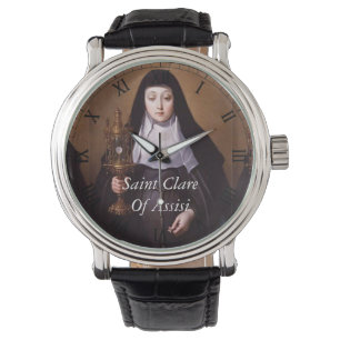 Reloj De Pulsera clare de santa de assasi