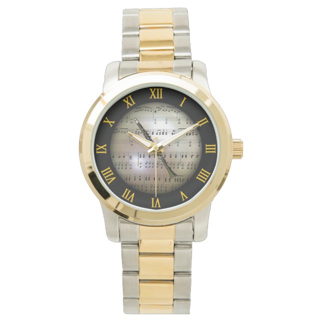 Reloj De Pulsera Clarinet ~ Antecedentes "El planeta musical" * ~ (Anverso)