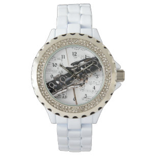 Reloj De Pulsera Clarinet, Musical Instrument Closeup Photo
